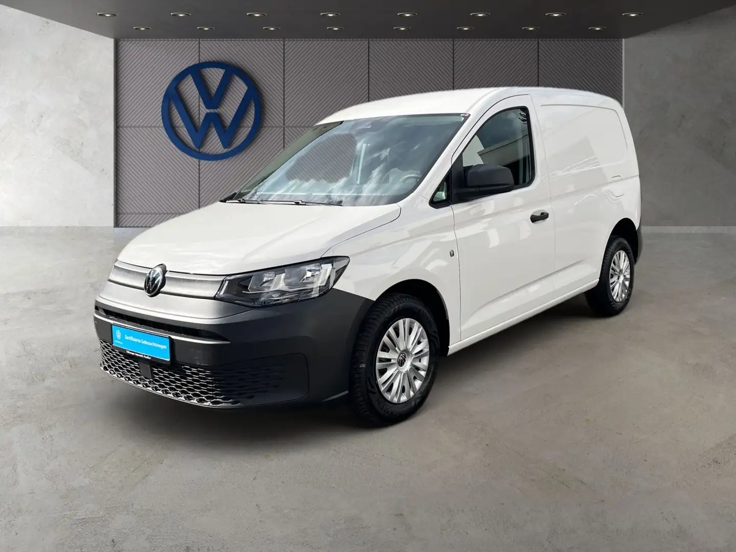 Volkswagen Caddy 2.0 TDI EcoProfi Klima Heckflügeltür Weiß - 2