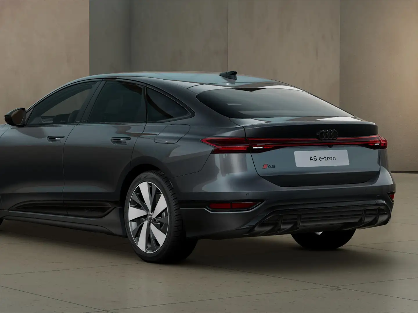 Audi A6 e-tron Sportback S edition 100kWh 270 kW / 367 PK Gris - 2