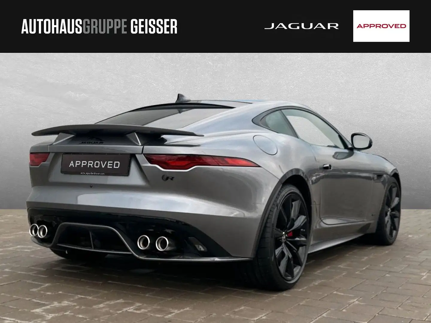 Jaguar F-Type P575 V8 AWD Coupe R75  LED 20" Gris - 2