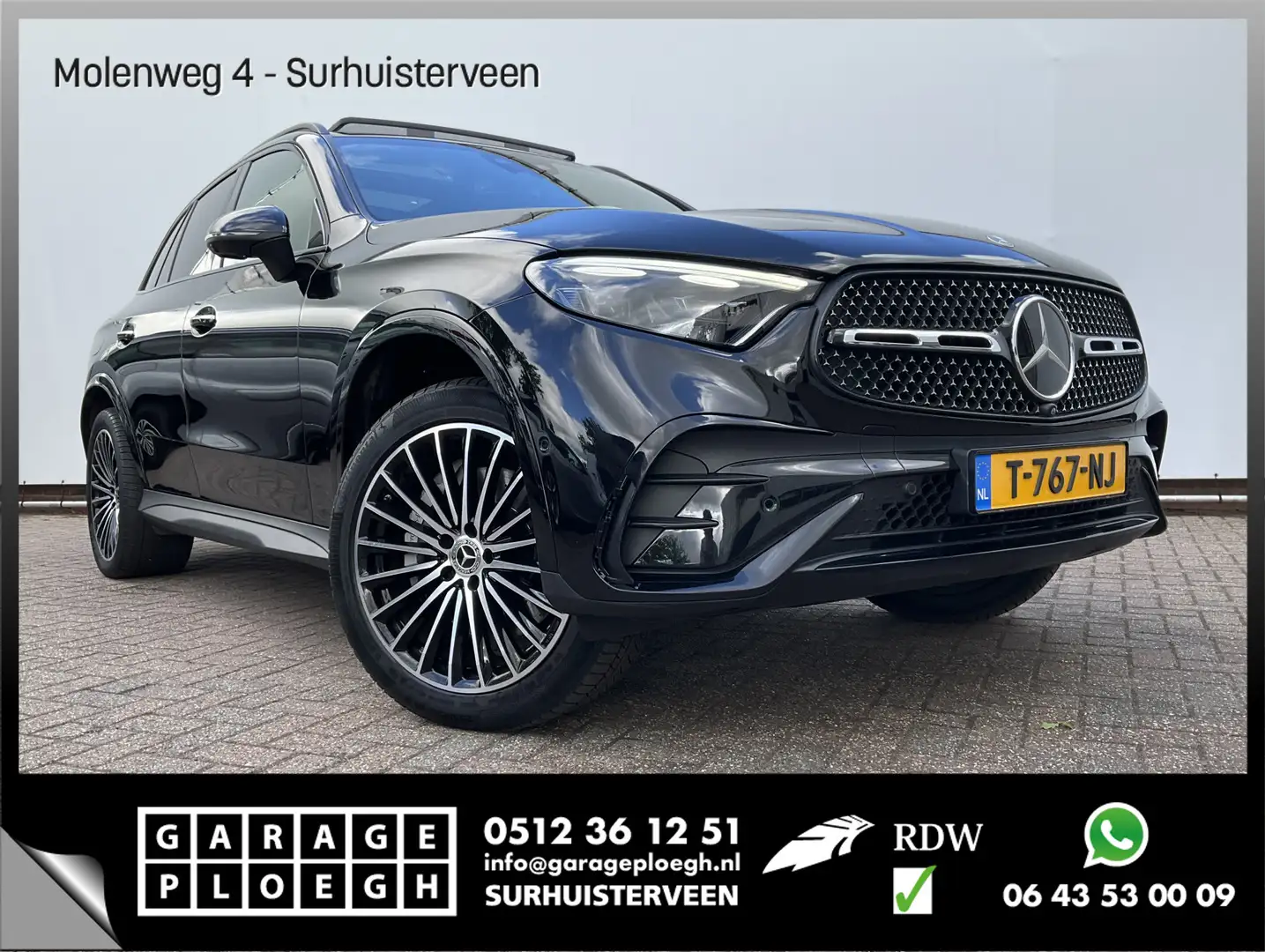 Mercedes-Benz GLC 400 400e 4MATIC AMG Pano Leder Burmester Sfeerverl Ele Noir - 1