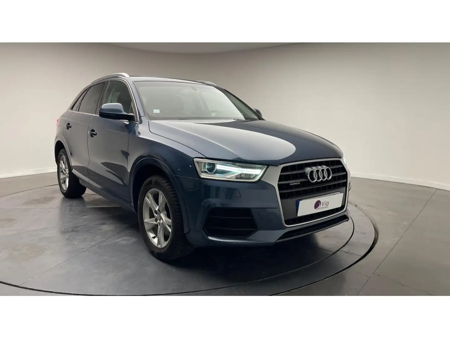 Audi Q3 Quattro 2.0 TDI 150 Luxe PHASE 2 / Siege cuir chauffant / Hayon Electrique - 2