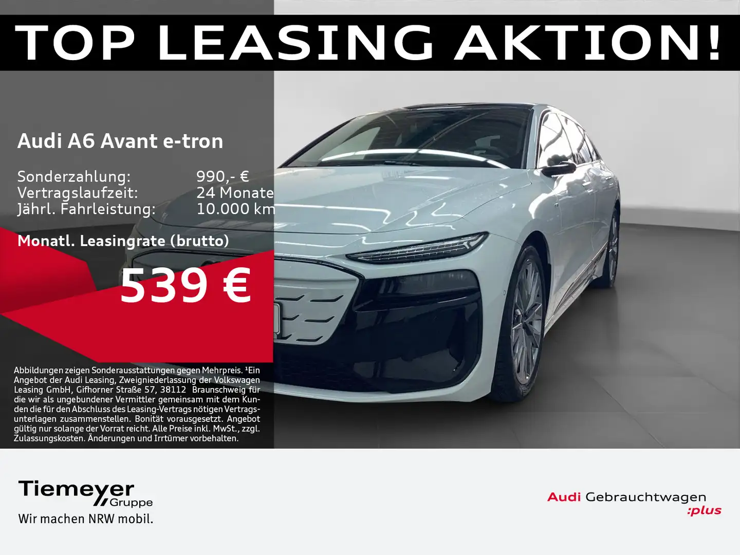 Audi Performance 2x S LINE PANO BuO A Blanc - 1