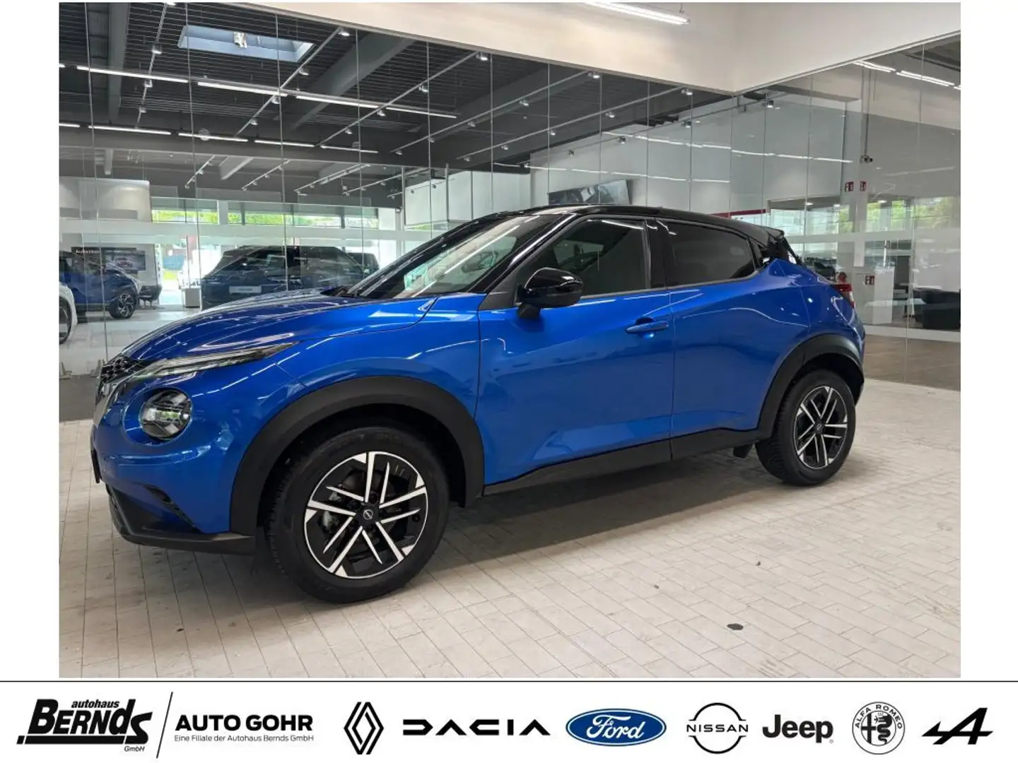 Nissan Juke 1.0 DIG-T N-Connecta KLIMAAUTOM. SITZHZG. ISO-FIX Blau - 1