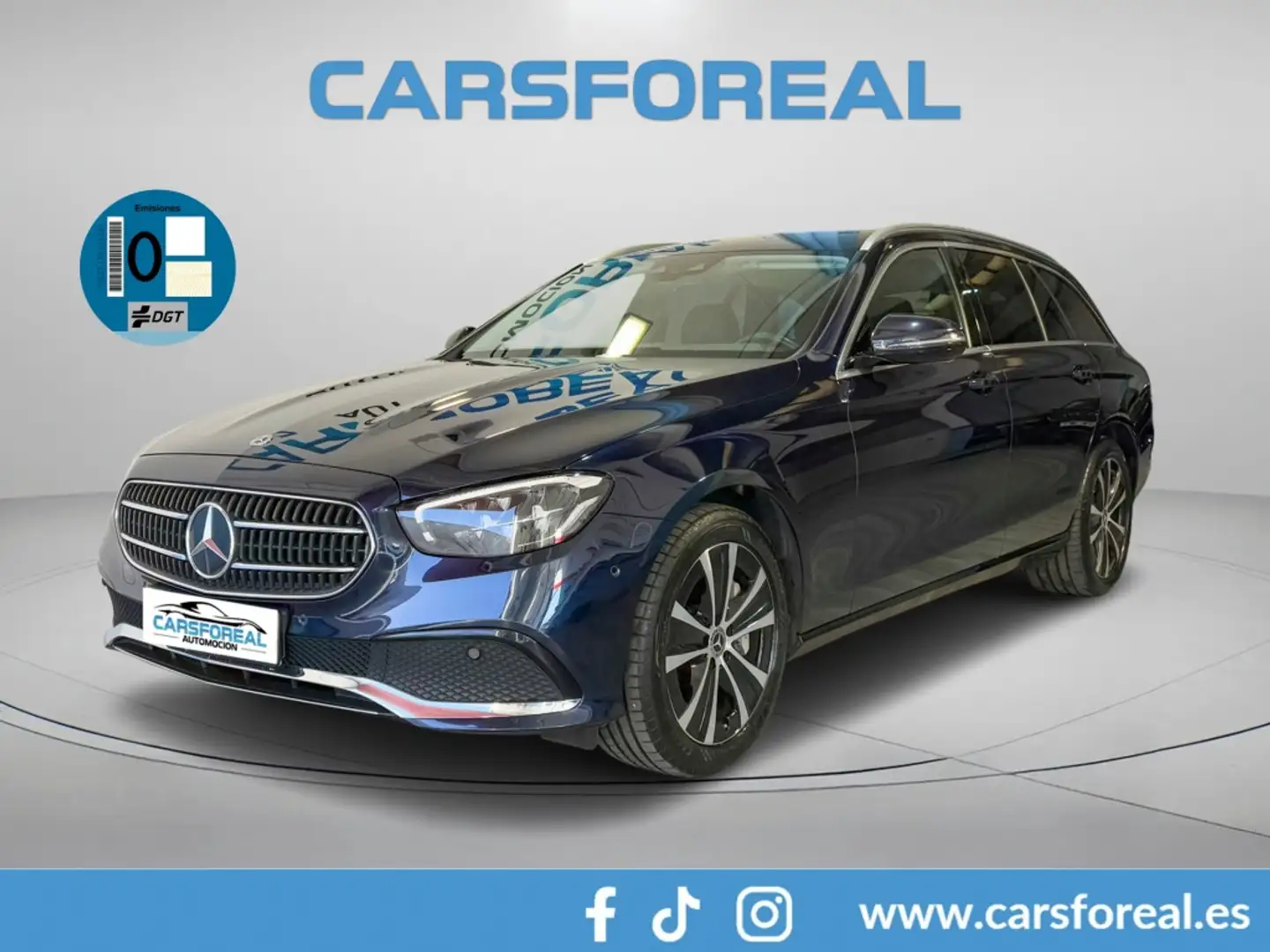 Mercedes-Benz E 300 Estate de Blu/Azzurro - 1