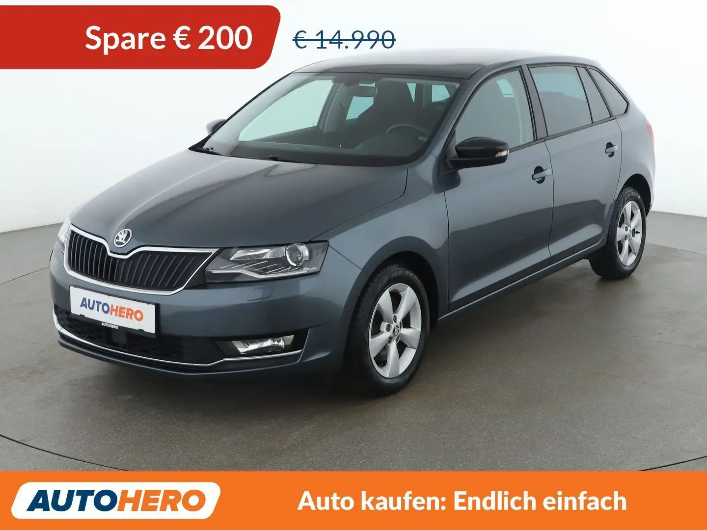Skoda Rapid/Spaceback 1.0 TSI Sport Grau - 1