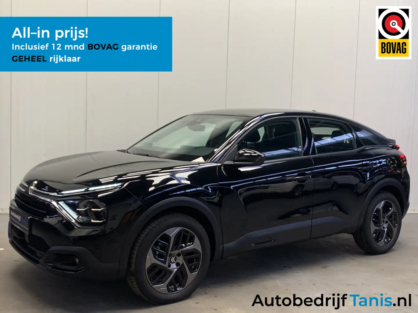 Citroen C4 1.2 131PK VTR Sport NAVI-CAMERA-LMV.18-LANE ASSIST Zwart - 1