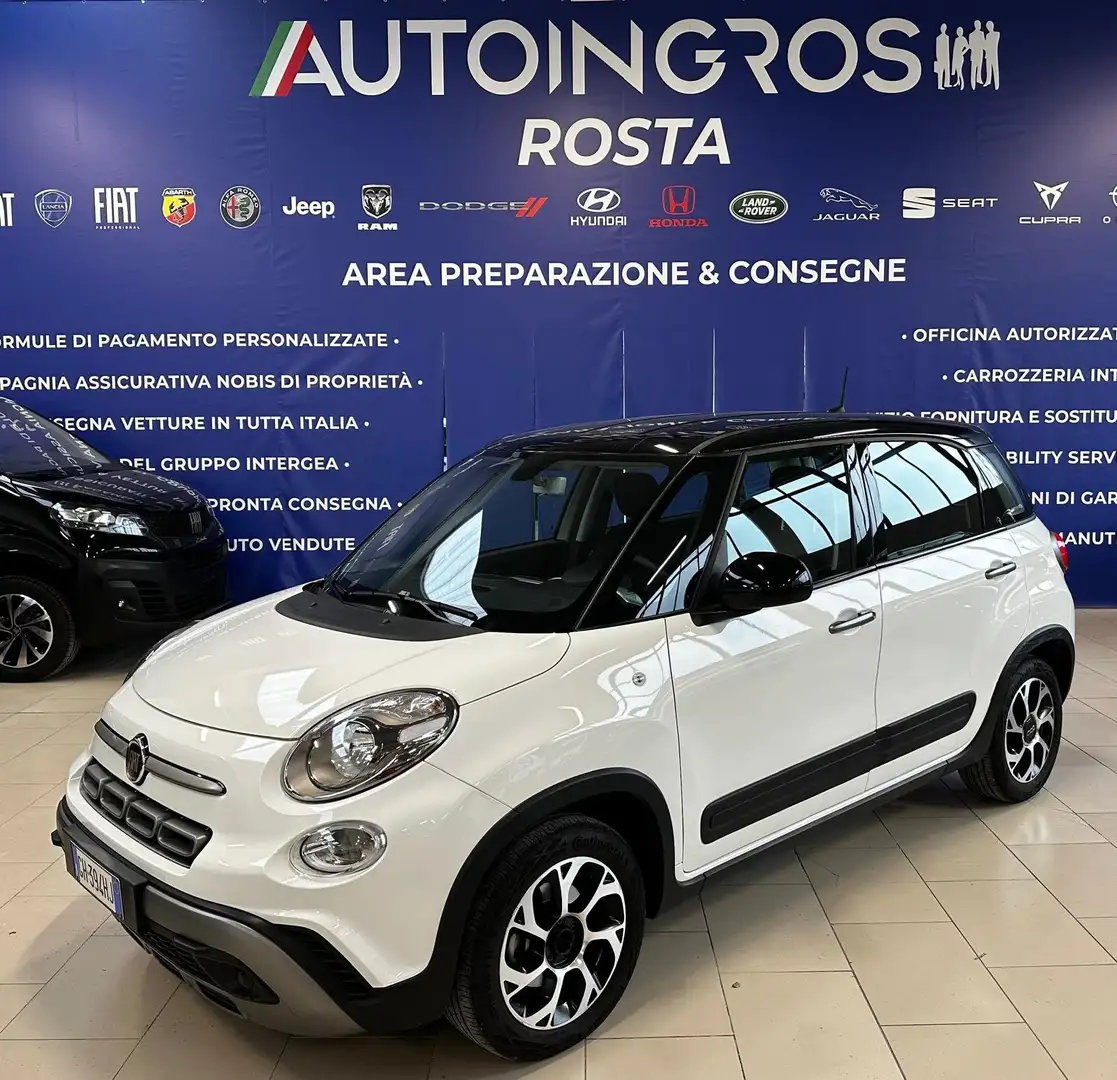 Fiat 500L City Cross 1.4 s&s 95cv USATO GARANTITO Bianco - 1