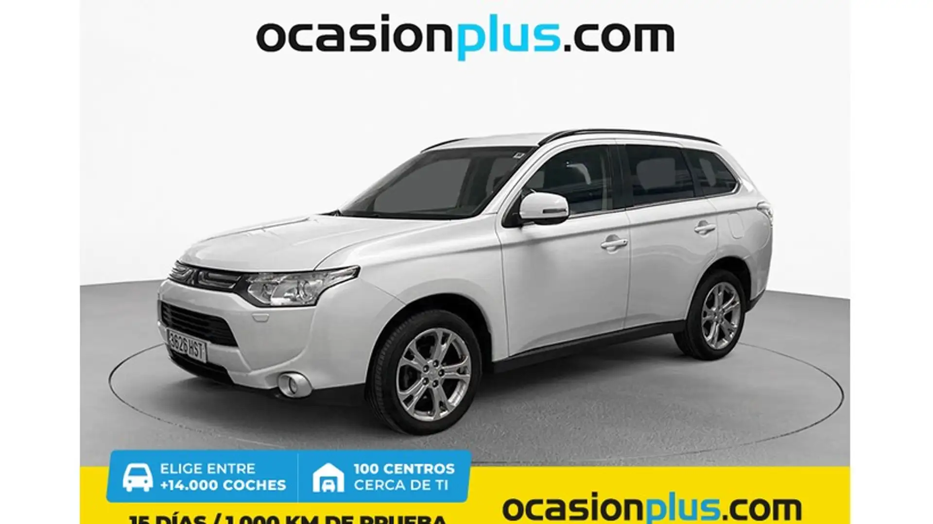 Mitsubishi Outlander 220DI-D Motion 4WD Blanc - 1