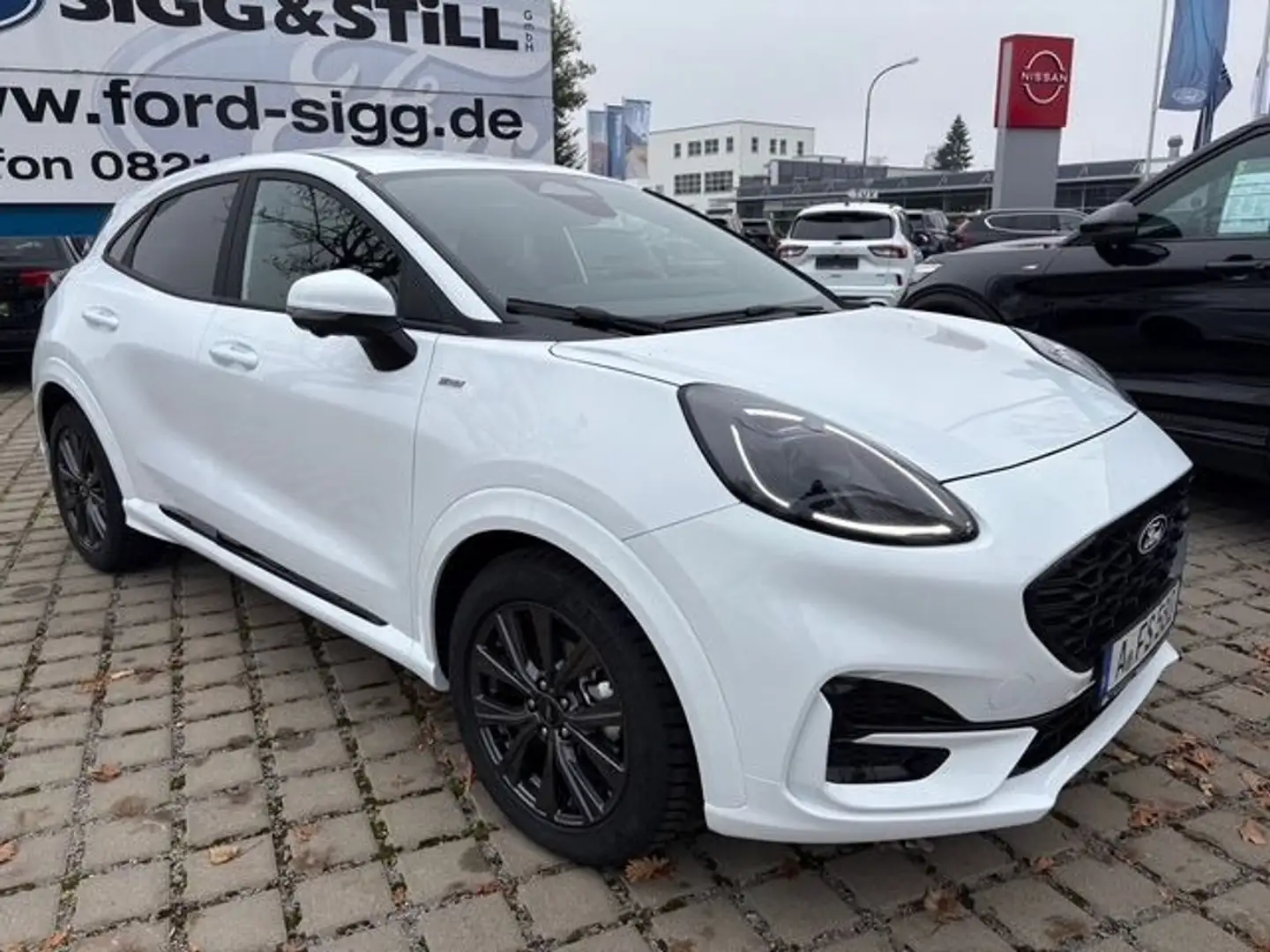 Ford Puma ST-Line 1.0 M-Hybrid **NEUES MODELL** NAVI Weiß - 2
