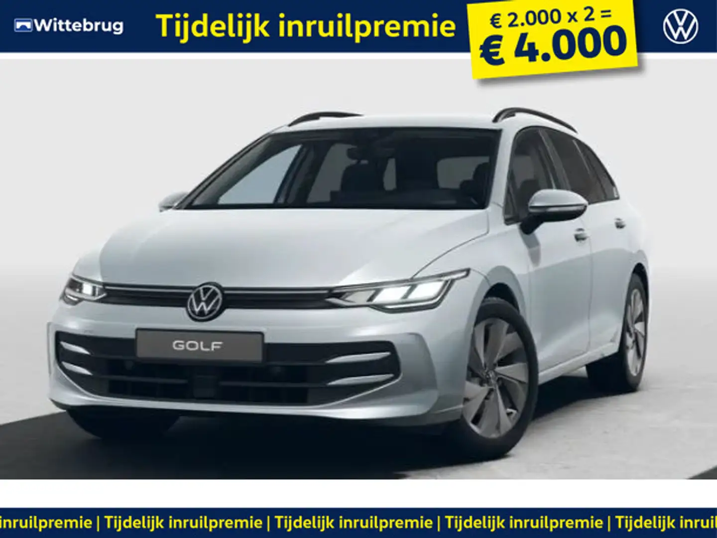 Volkswagen Golf Variant !!!€ 4.000 Inruilpremie!!! 1.5 eTSI Life Business Zilver - 1
