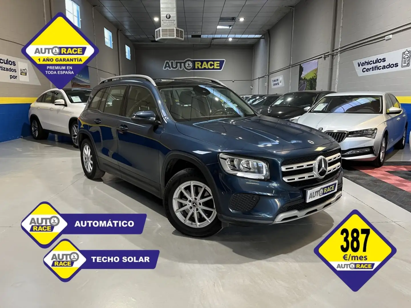 Mercedes-Benz GLB 200 Todoterreno Automático de 5 Puertas Azul - 1
