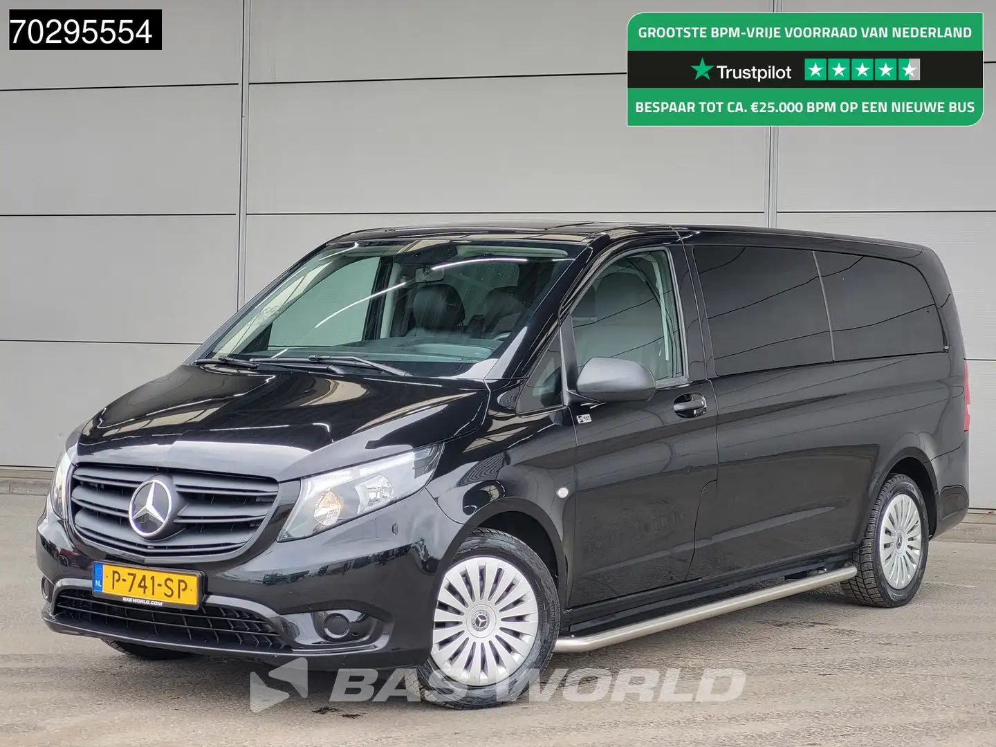 Mercedes-Benz Vito 114 Incl.BPM/Ex.BTW Personenvervoer Automaat 9-Per Zwart - 1