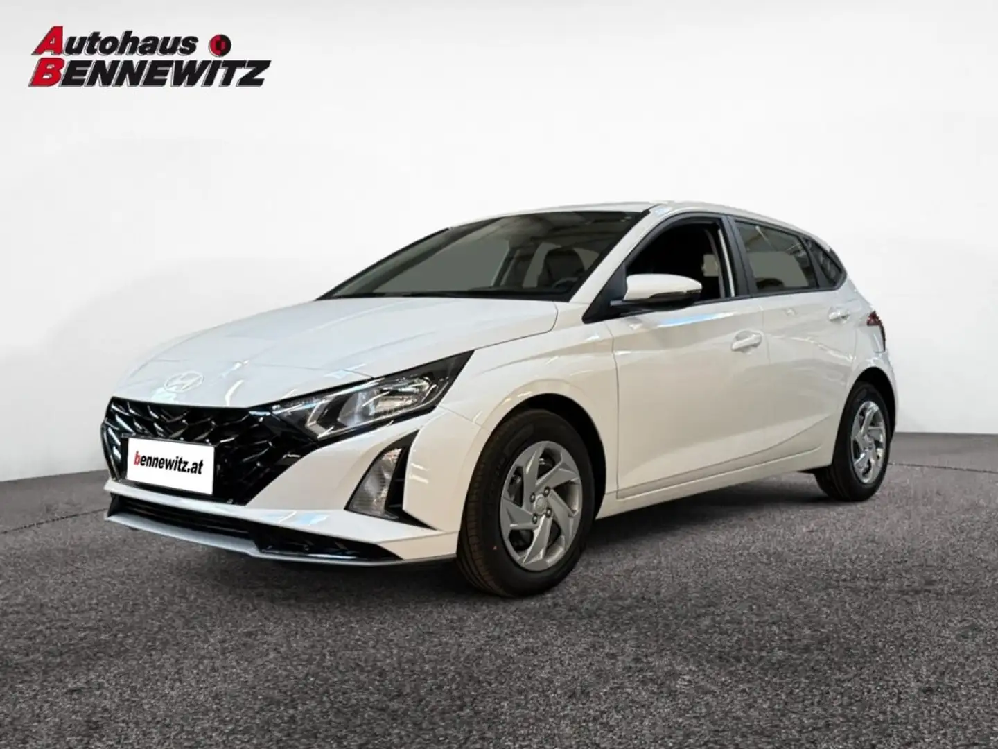 Hyundai i20 1,0 T-GDI Smart Line Weiß - 1