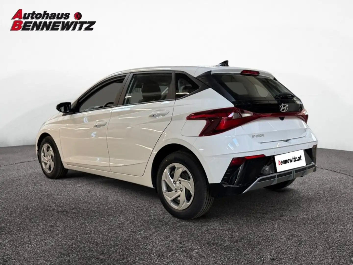 Hyundai i20 1,0 T-GDI Smart Line Weiß - 2