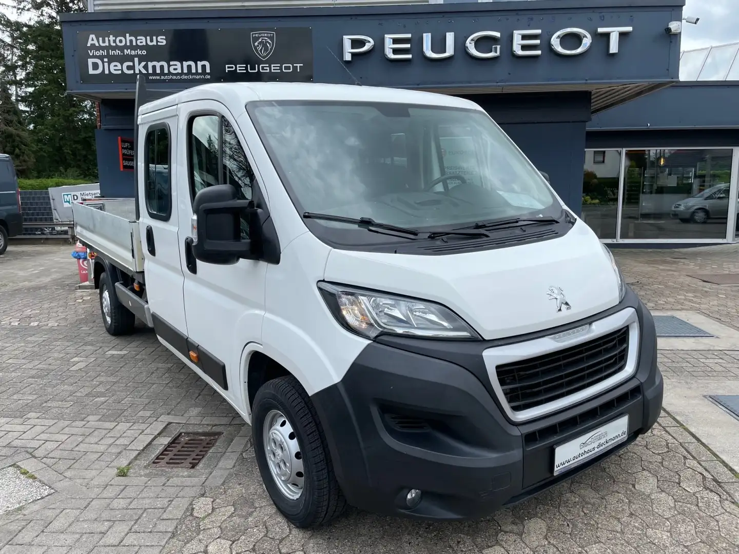 Peugeot Boxer Doka / Pritsche L3 Blanc - 1