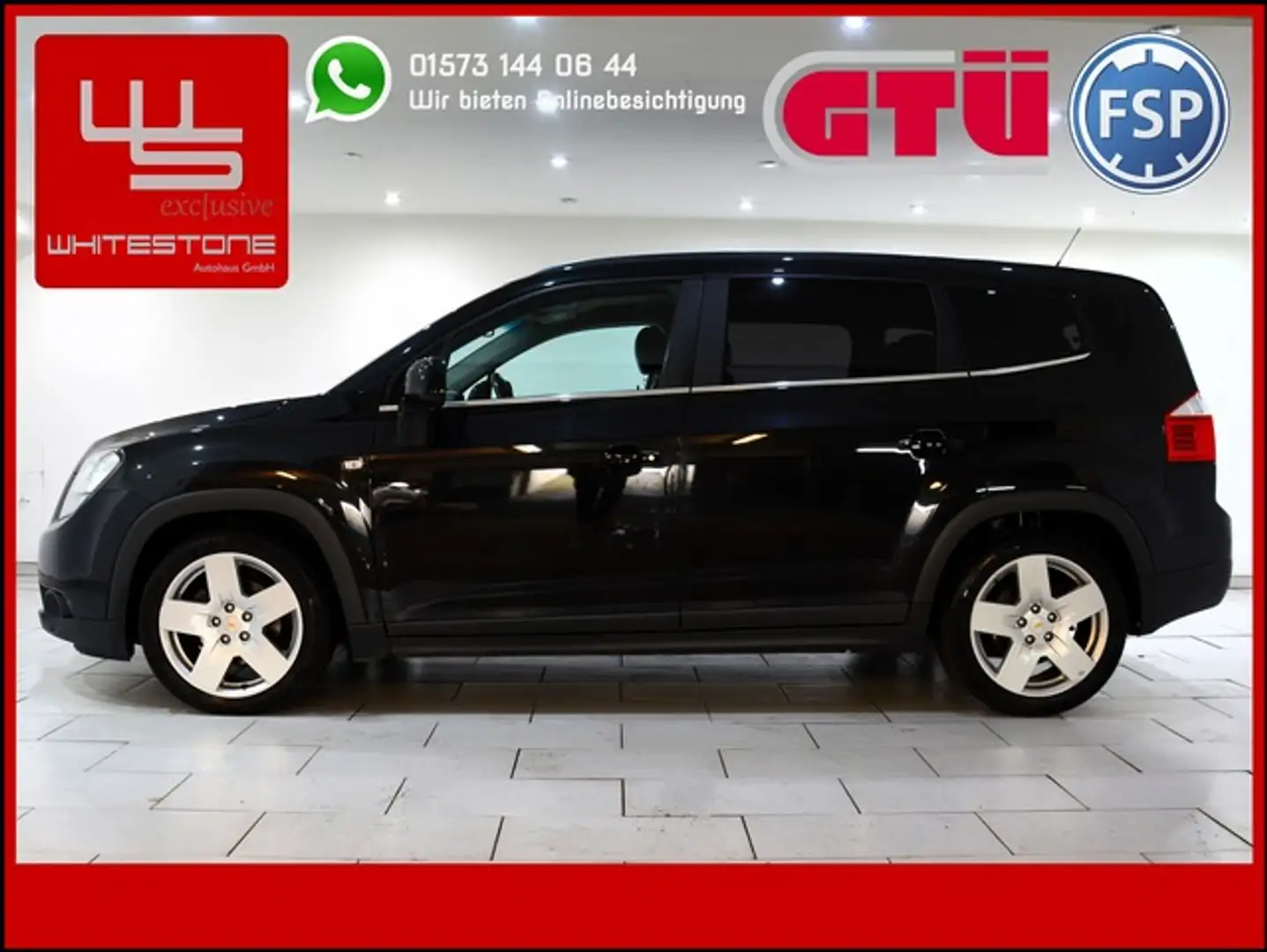 Chevrolet Orlando 2.0 LTZ Aut ** 7 Sitze ** Gr. Garantie Чорний - 1