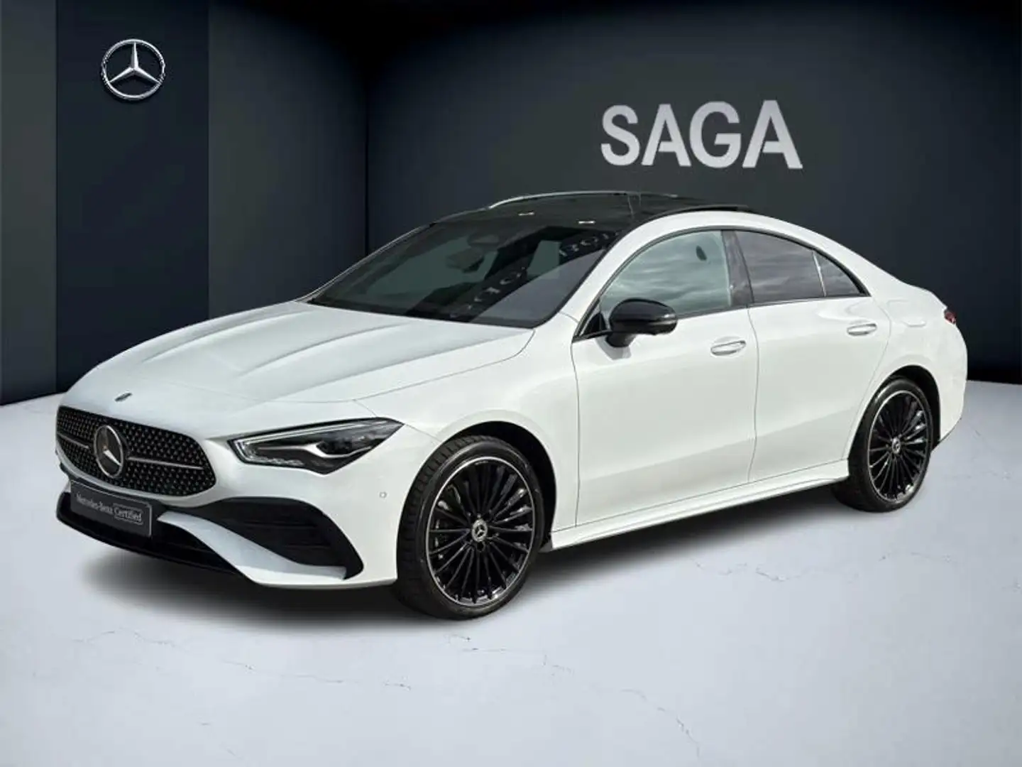 Mercedes-Benz CLA 250 e Coupé AMG Pack Night Toit Pano Noir - 1