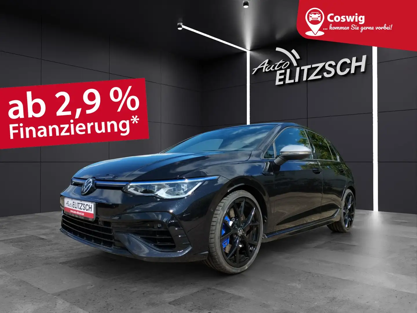 Volkswagen Golf VIII R 4M DSG Matrix Navi Harman AID ACC RFK 19" Schwarz - 1