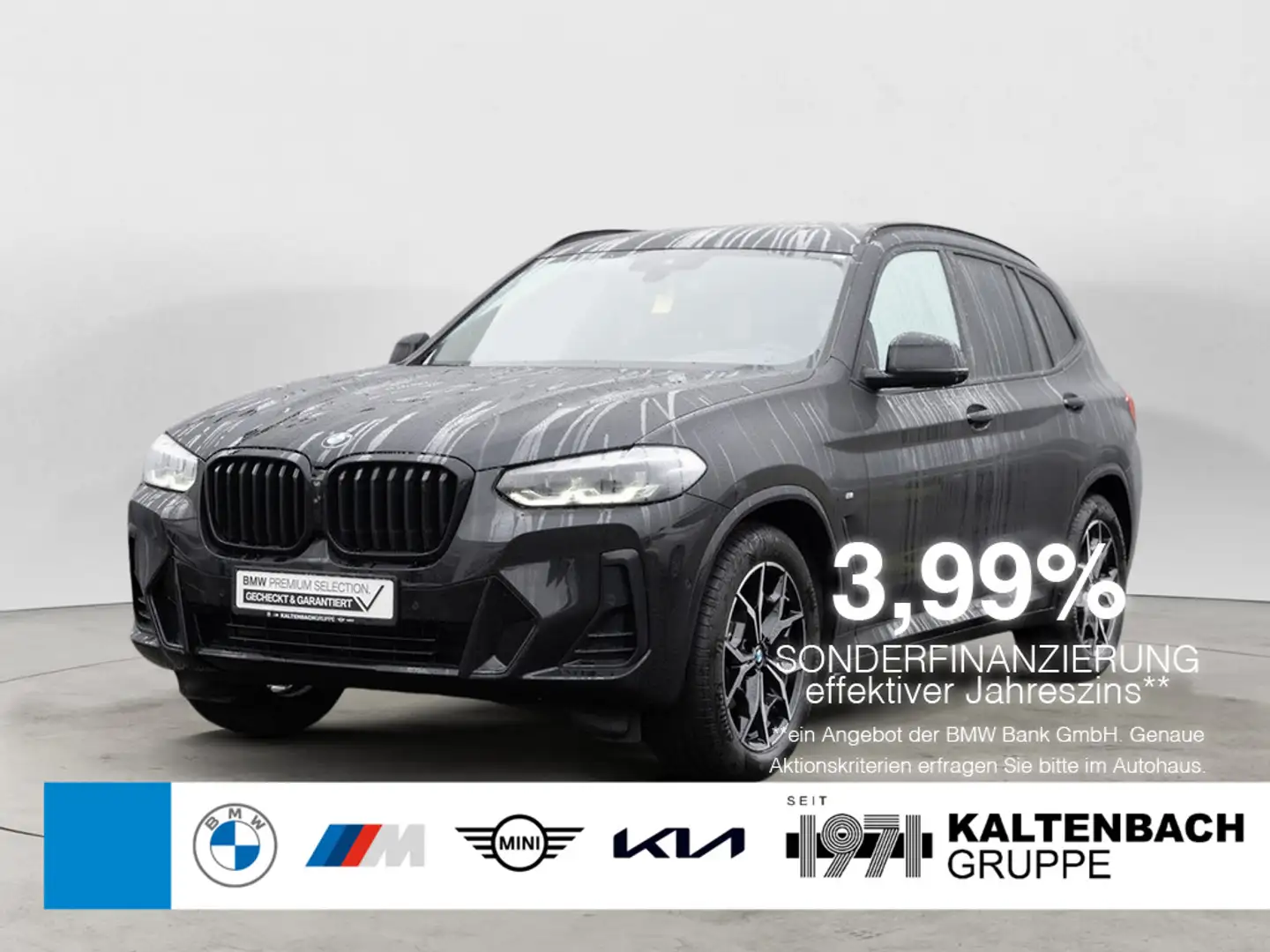 BMW X3 xDrive 20i M-Sport AHK 360° LED NAVI H/K Schwarz - 1