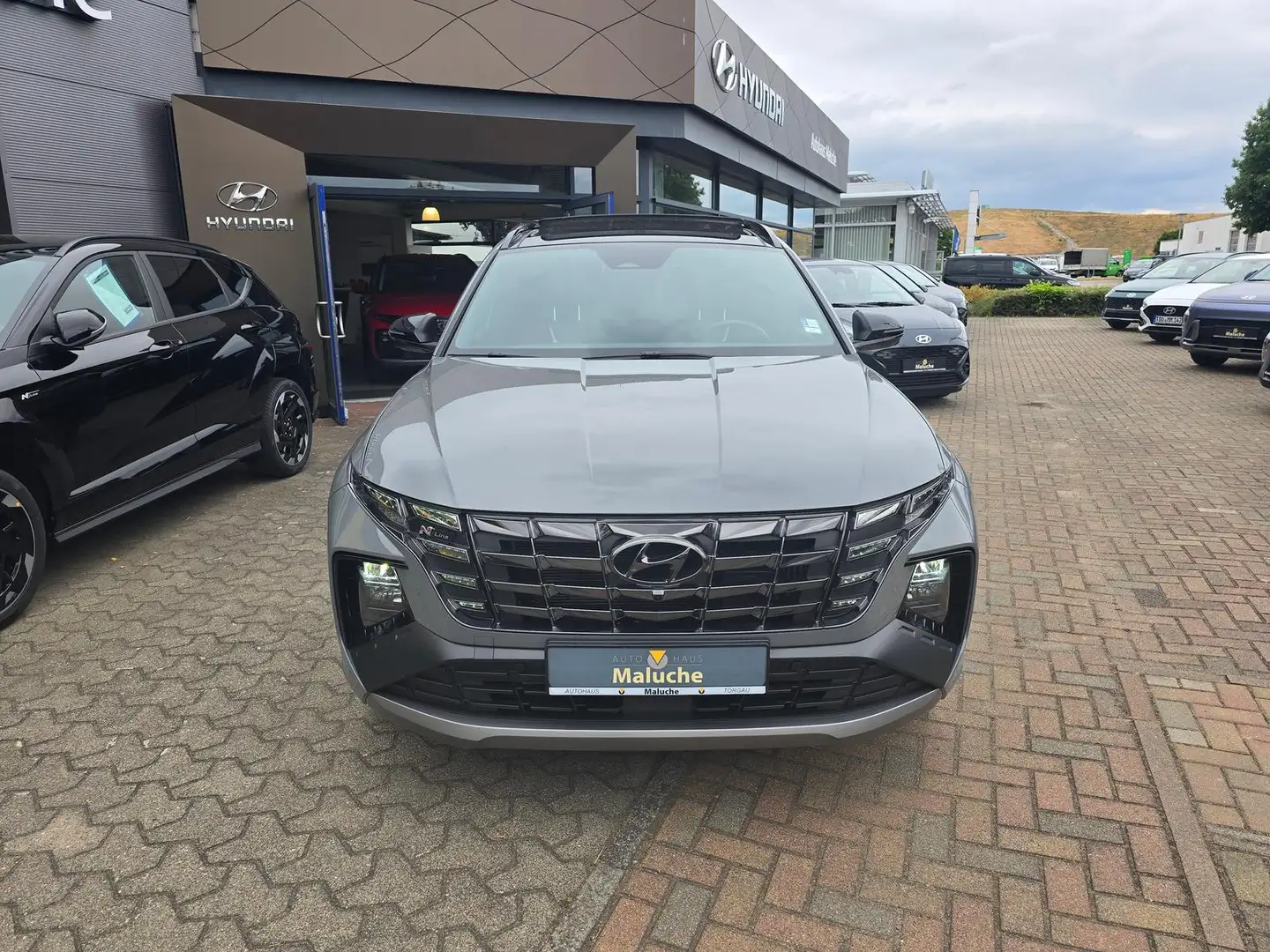 Hyundai TUCSON 265PS 6-AT 4WD N LINE-Paket+ECS+Assist.-Paket +Pan Grigio - 2