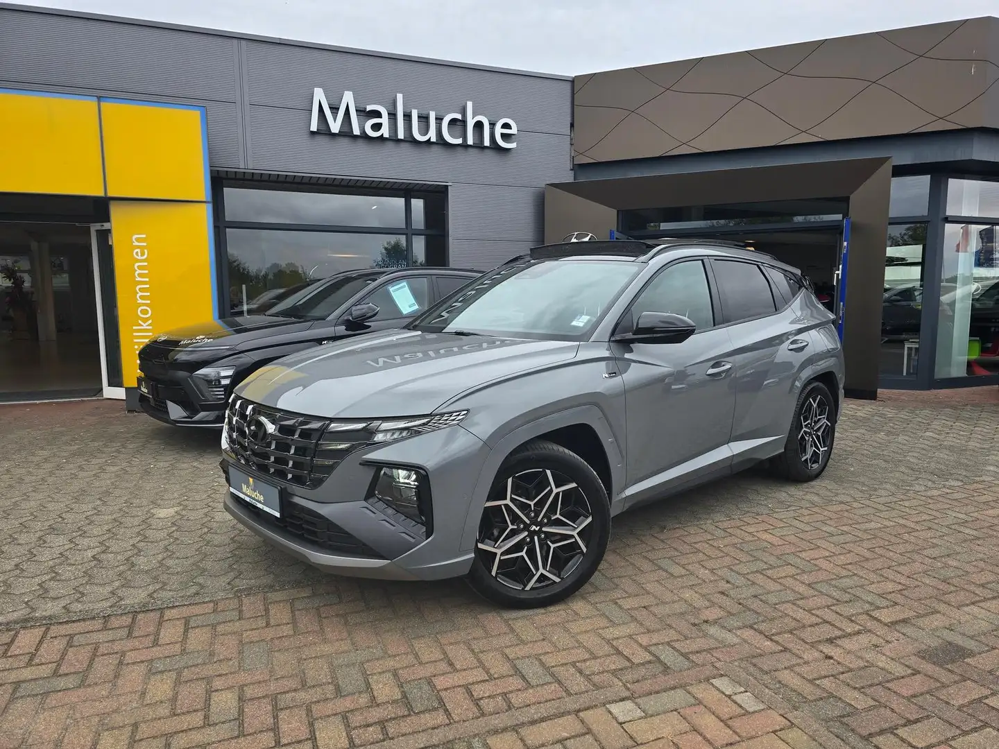 Hyundai TUCSON 265PS 6-AT 4WD N LINE-Paket+ECS+Assist.-Paket +Pan Grigio - 1
