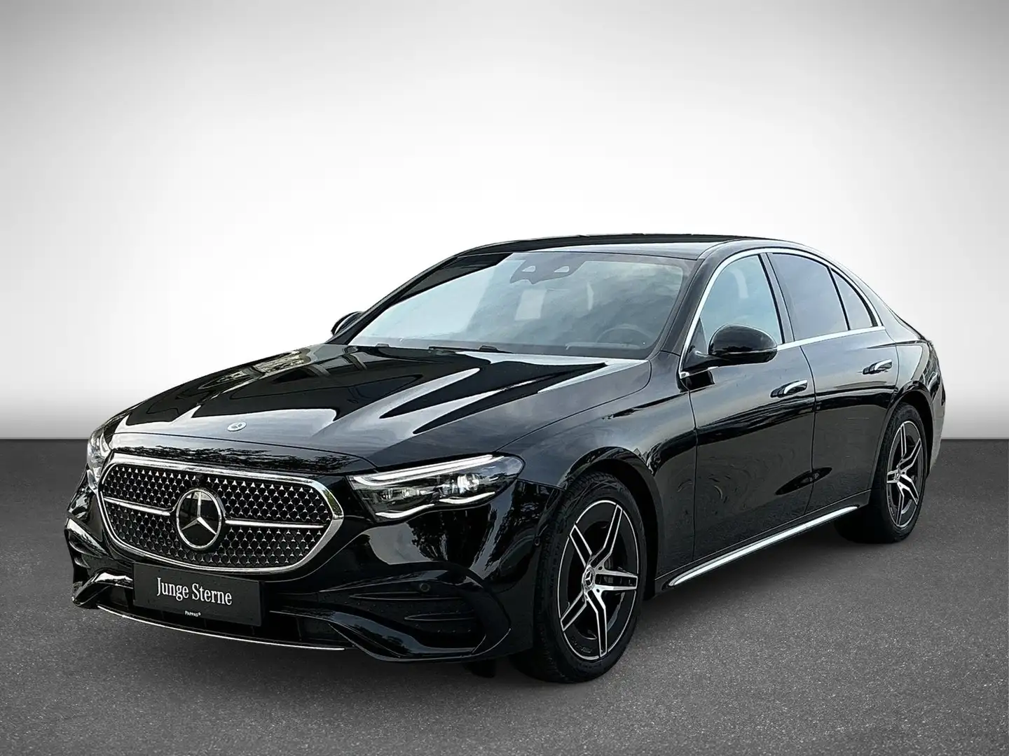 Mercedes-Benz E 220 d Limousine SHZ Schwarz - 2