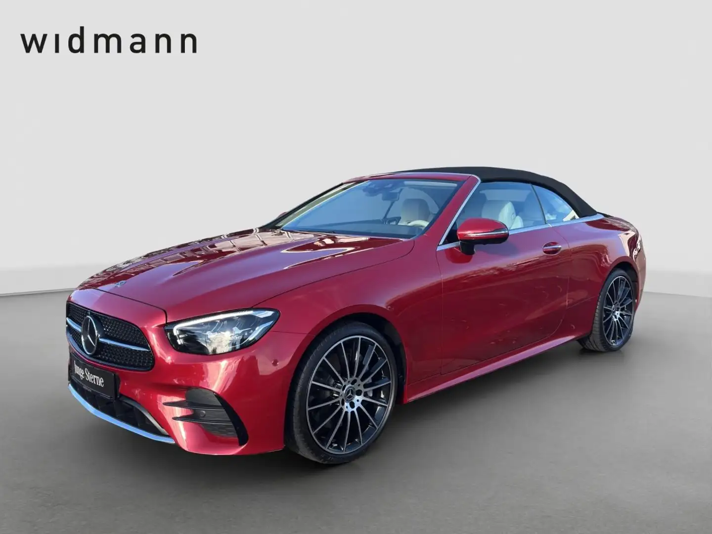 Mercedes-Benz E 450 4M Cabrio *AMG*Aircap*Airscarf*Sitzklima** Rouge - 1