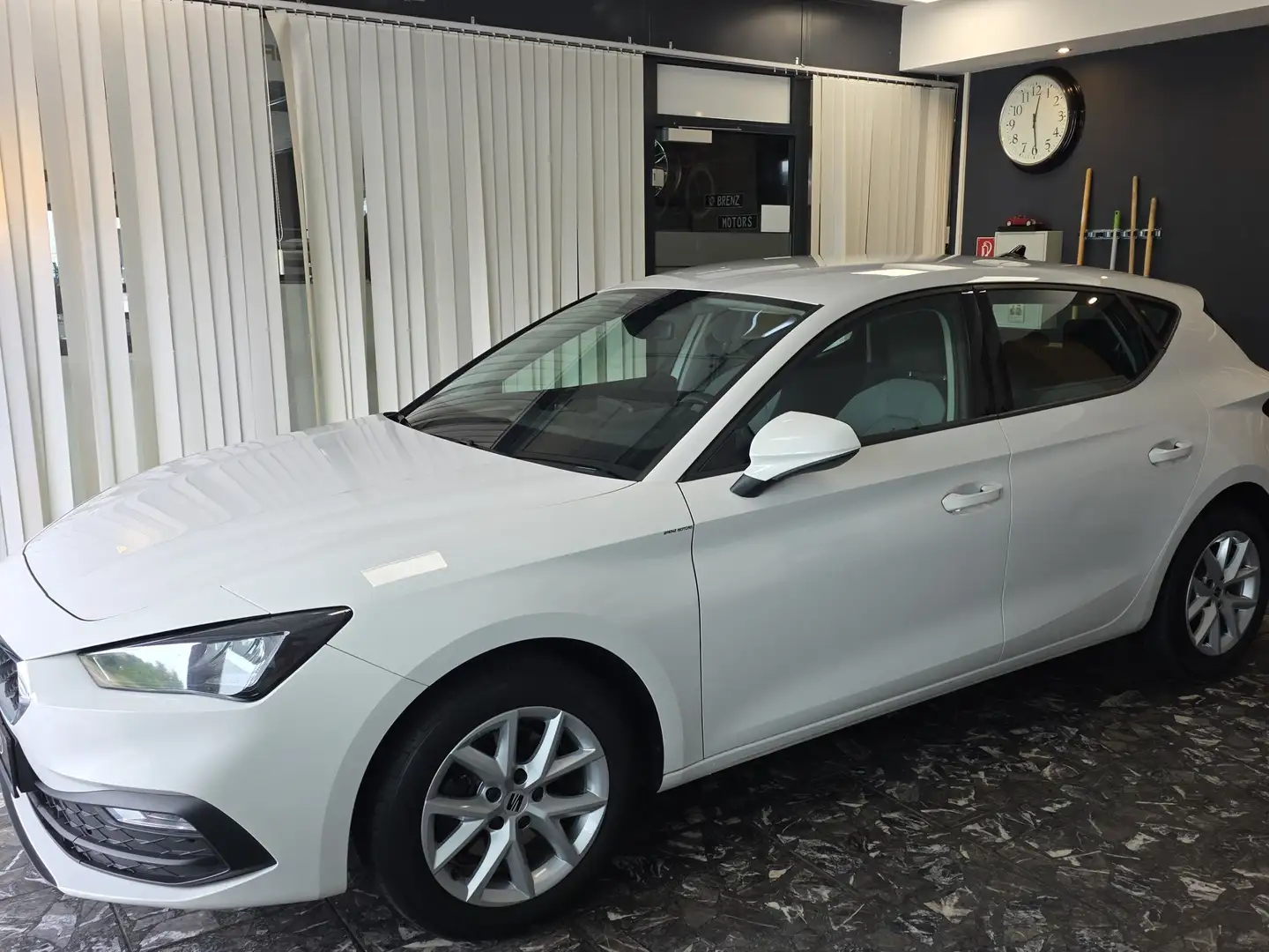 SEAT Leon 2.0TDI Style Aut. Service/Tüv neu+ 1J.Garantie Bianco - 2