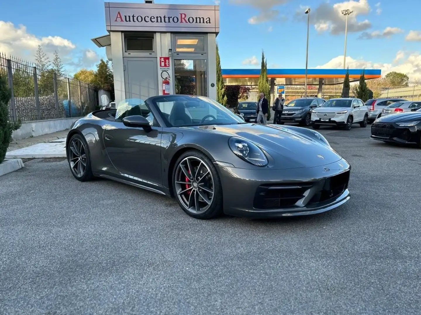 Porsche 911 Cabrio 3.0 Carrera 4S auto Grigio - 1