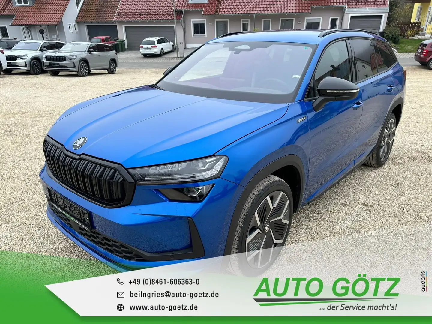 Skoda Kodiaq Sportline DSG 4x4*AHK-Vorb.*Navi*Matrix*ACC*20"Alu Blu/Azzurro - 1