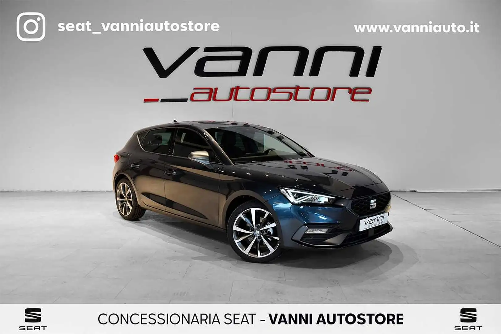 SEAT Leon 5 Porte 1.5 TGI DSG FR Grigio - 1