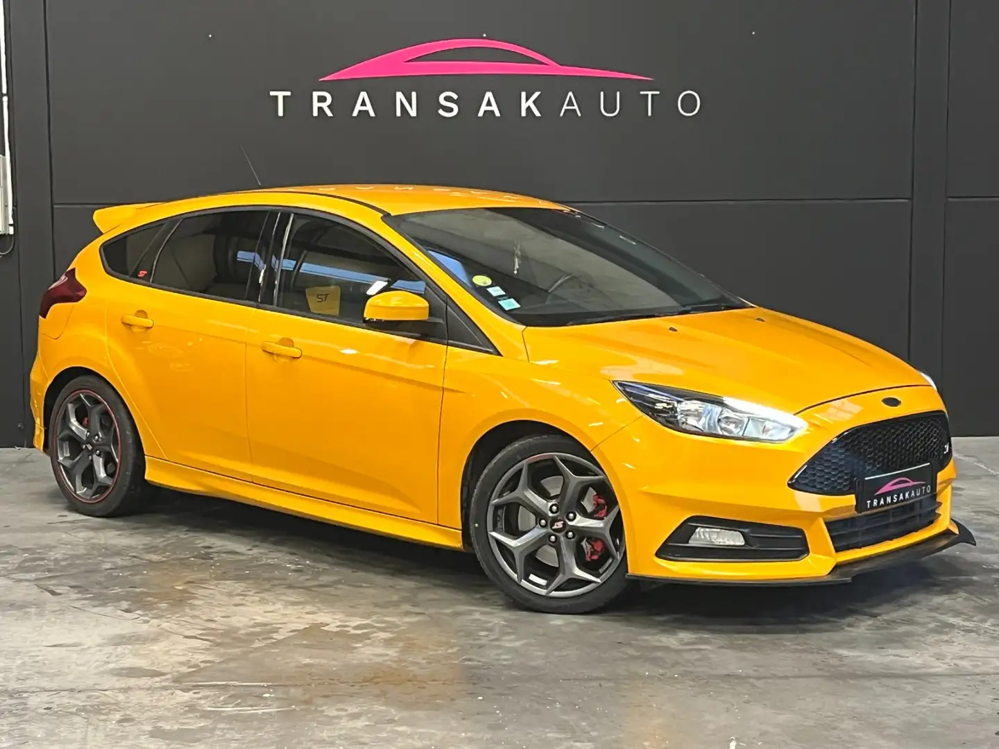 Ford Focus Focus 2.0 TDCi 185 S\u0026amp;S ST Jaune - 1