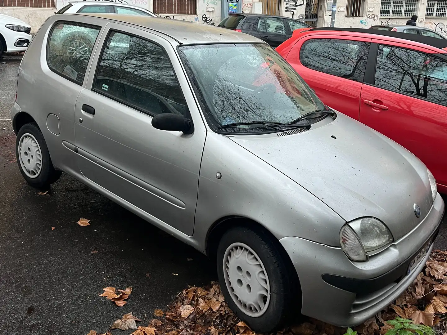 Fiat Seicento Fiat Seicento 1.2 benzina, immatricolata nel 2003. Grigio - 1