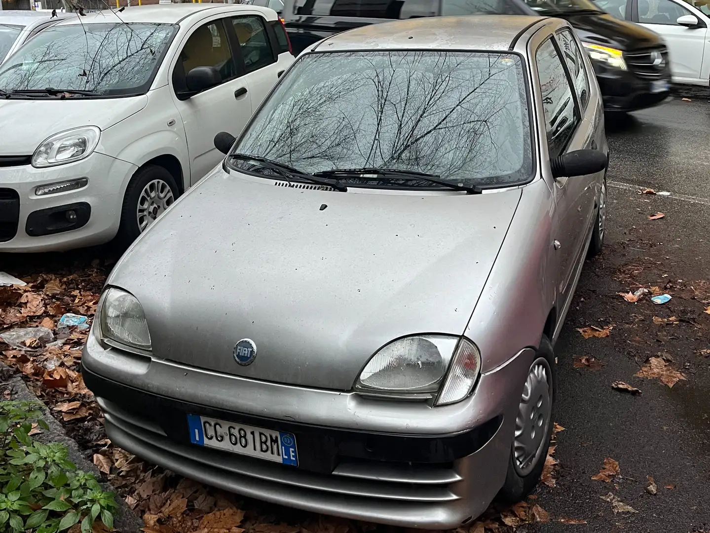 Fiat Seicento Fiat Seicento 1.2 benzina, immatricolata nel 2003. Grigio - 2