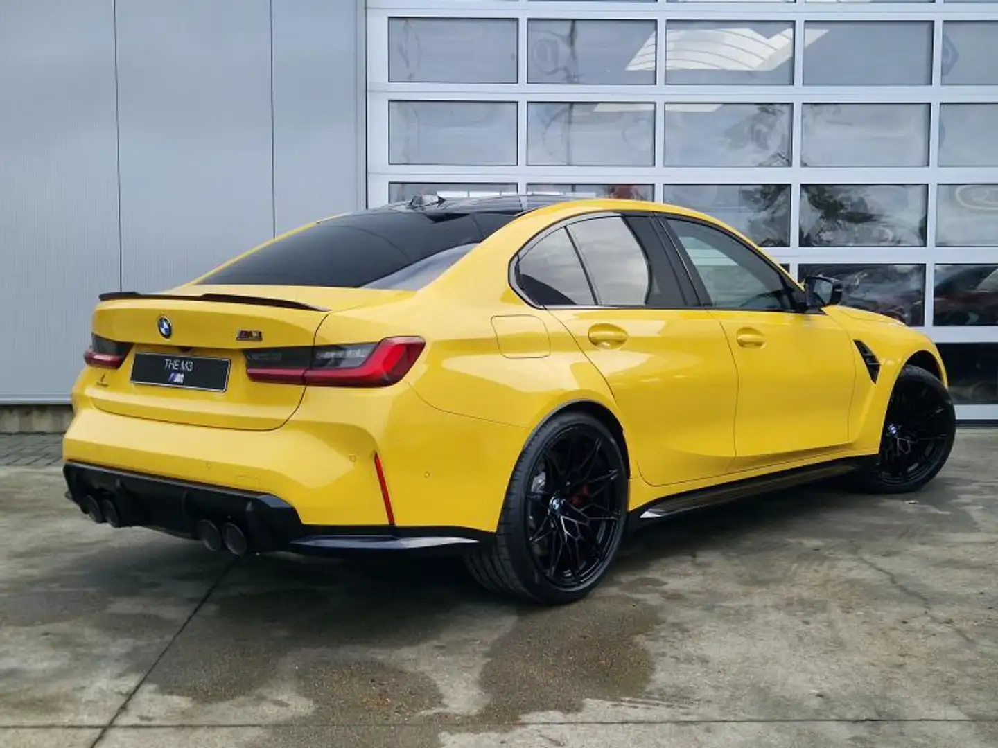 BMW M3 speedgelb Jaune - 2