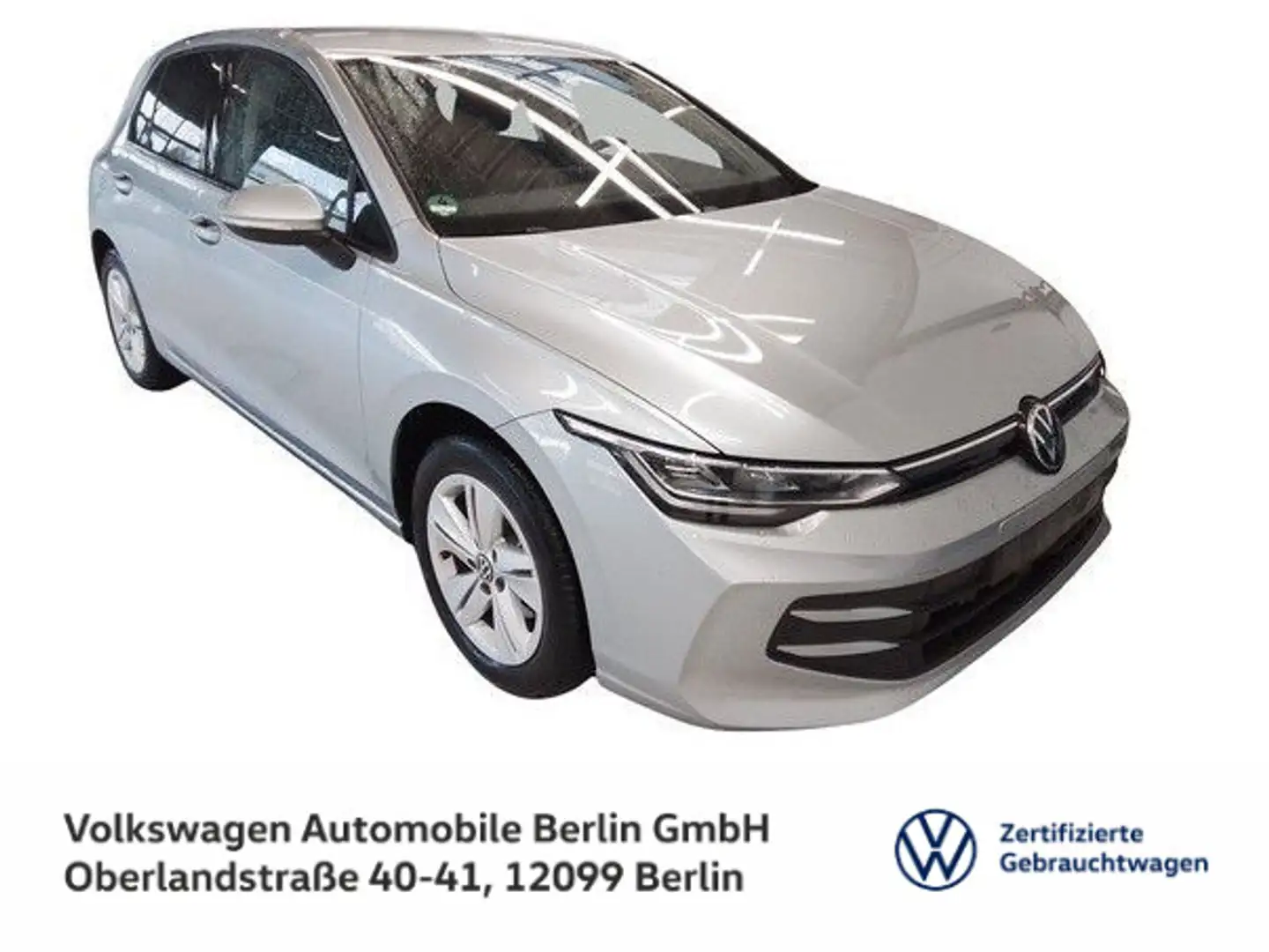 Volkswagen Golf VIII 1.5eTSI DSG LIFE NAVI PDC LED 3J-Garan Silber - 1
