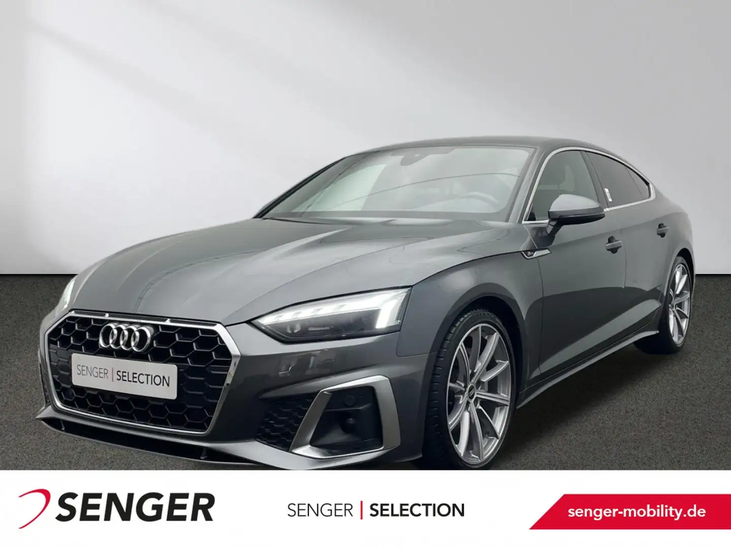 Audi A5 Sportback S line 40 TDI MMI Matrix-LED AHK Grau - 1