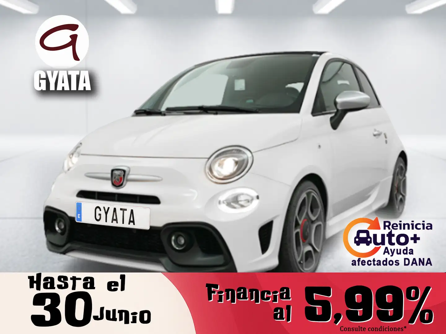 Abarth 595C 1.4T JET TURISMO 160 Blanco - 1