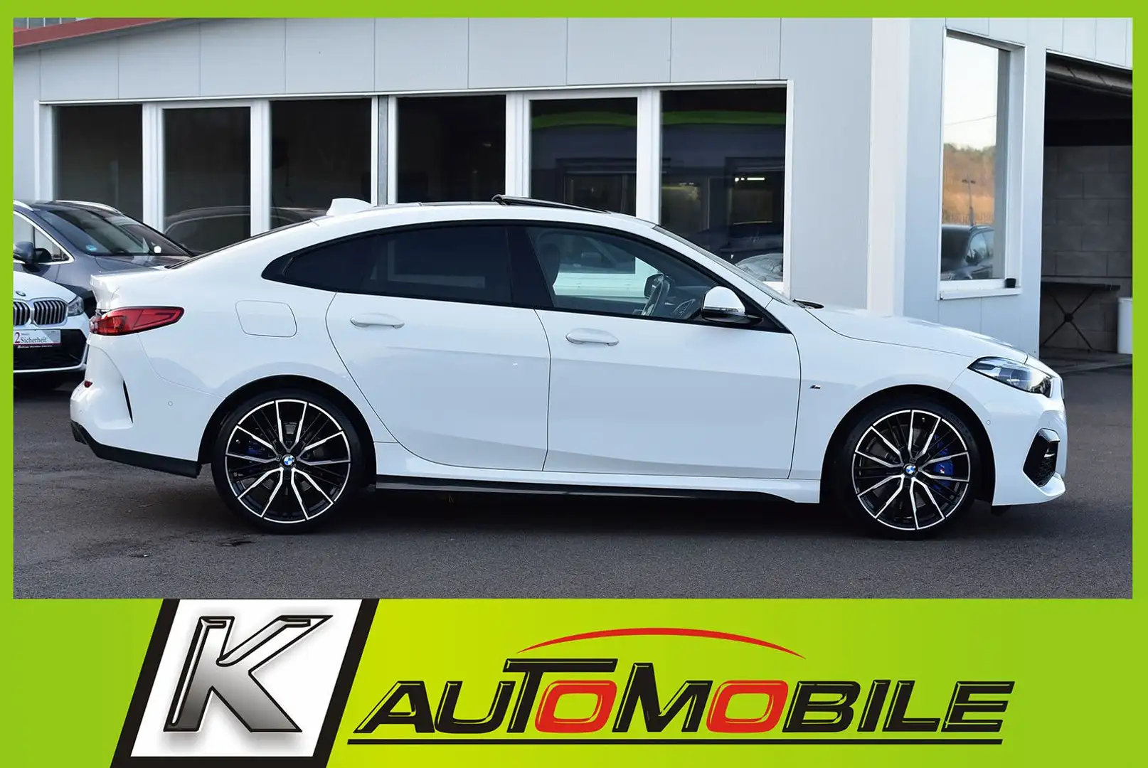 BMW 218i Gran Coupé M Sport LED+Head-Up+Panorama+ACC Blanc - 2