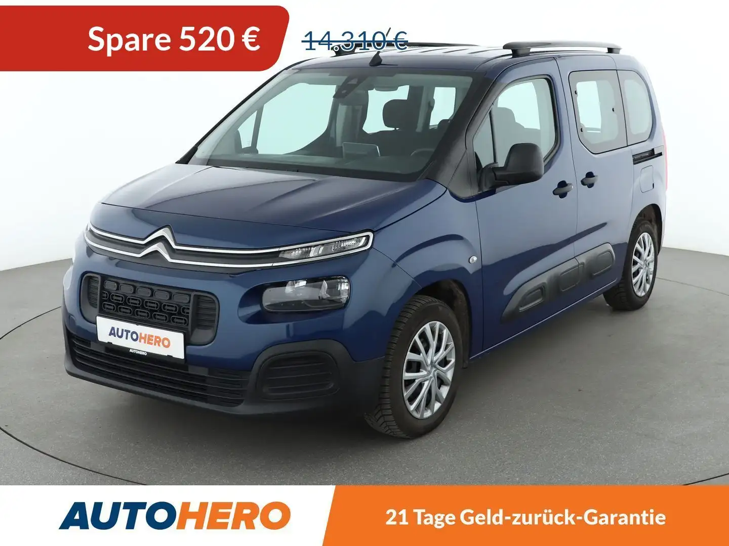 Citroen Berlingo 1.5 Blue-HDi Live M *PDC*SHZ*TEMPO*KLIMA* Bleu - 1
