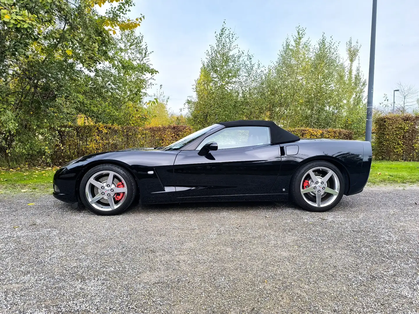 Corvette C6 Convertible Corvette Cabrio 6Gang Automatik, Deutsche Erstausl Schwarz - 1