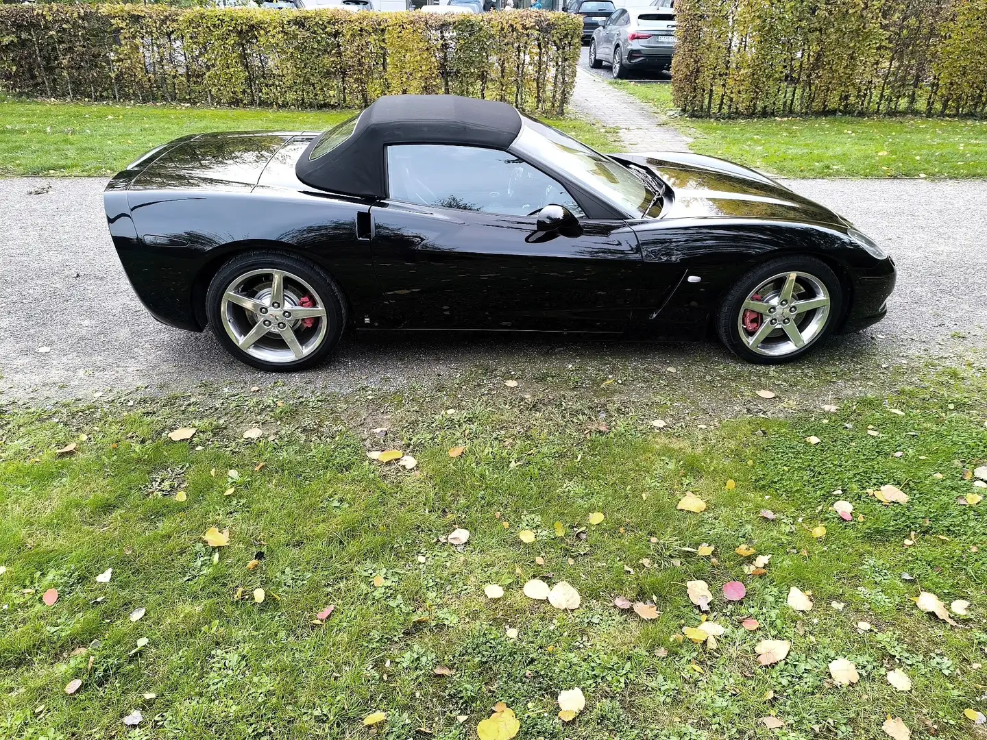 Corvette C6 Convertible Corvette Cabrio 6Gang Automatik, Deutsche Erstausl Schwarz - 2