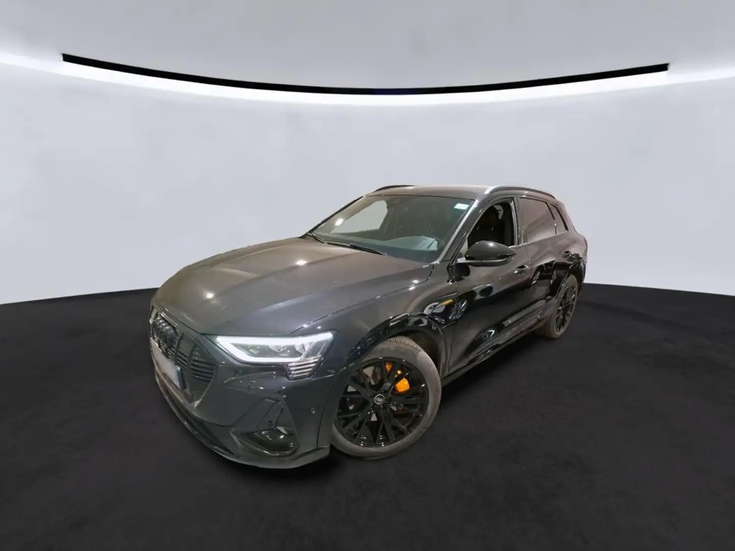 Audi e-tron 55 S LINE BLACK-EDITION/21Z./KEYLESS/KAM. Schwarz - 1