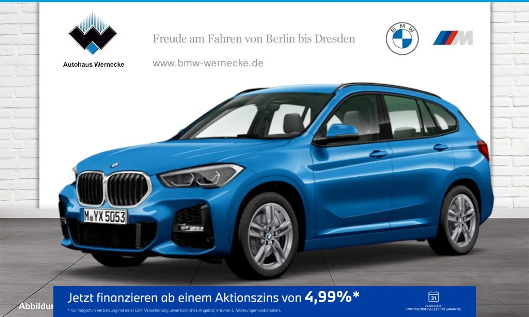 BMW X1 sDrive20i M Sportpaket Head-Up DAB LED RFK Blau - 1