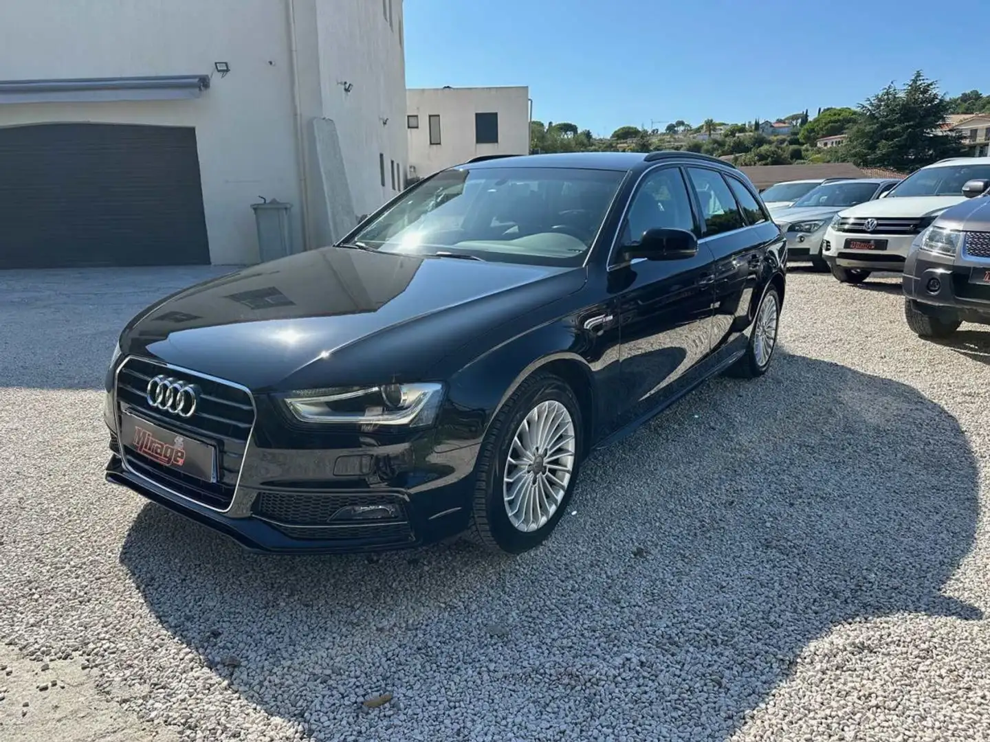 Audi A4 AUDI A4 IV (2) AVANT 2.0 TDI 150 S LINE MULTITRONIC Noir - 1