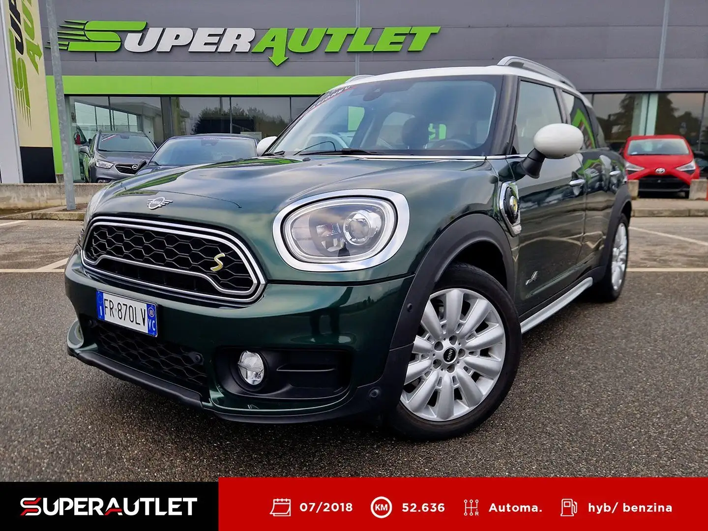 MINI Cooper Countryman Mini Countryman 1.5 Cooper SE all4 auto Mini Coun Verde - 1