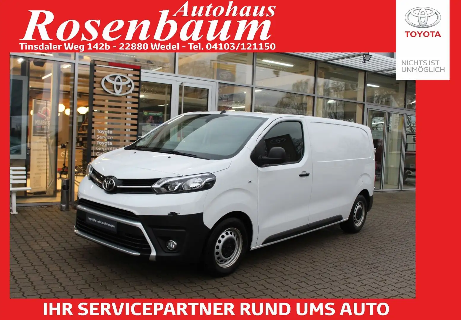 Toyota Proace L1 Kasten Meister*KAMERA*PDC*NAVI*SHZ*E6 Wit - 1
