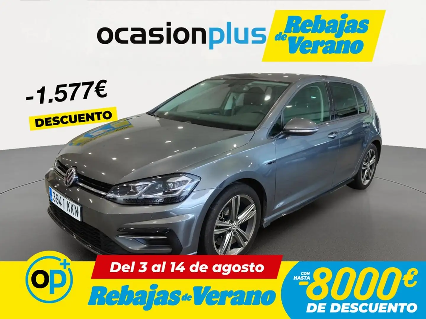Volkswagen Golf 2.0TDI Sport DSG7 110kW Gris - 1