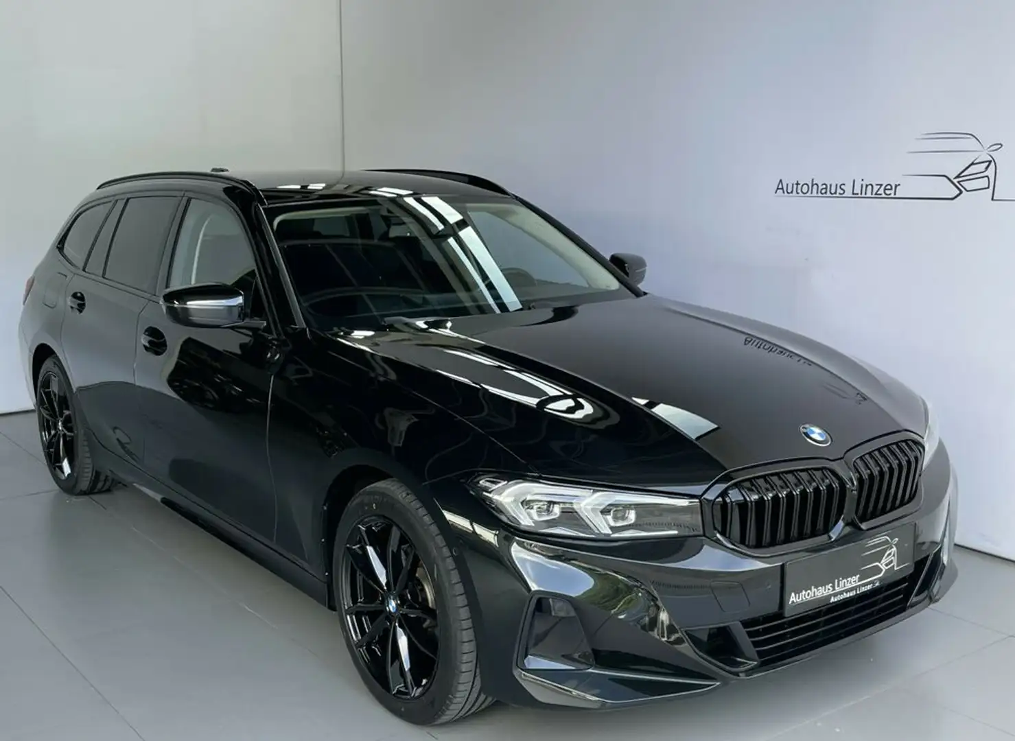 BMW 320 d xDrive LCI *LED*CAM*CurvedDisplay*DAB*NotAsst Schwarz - 1