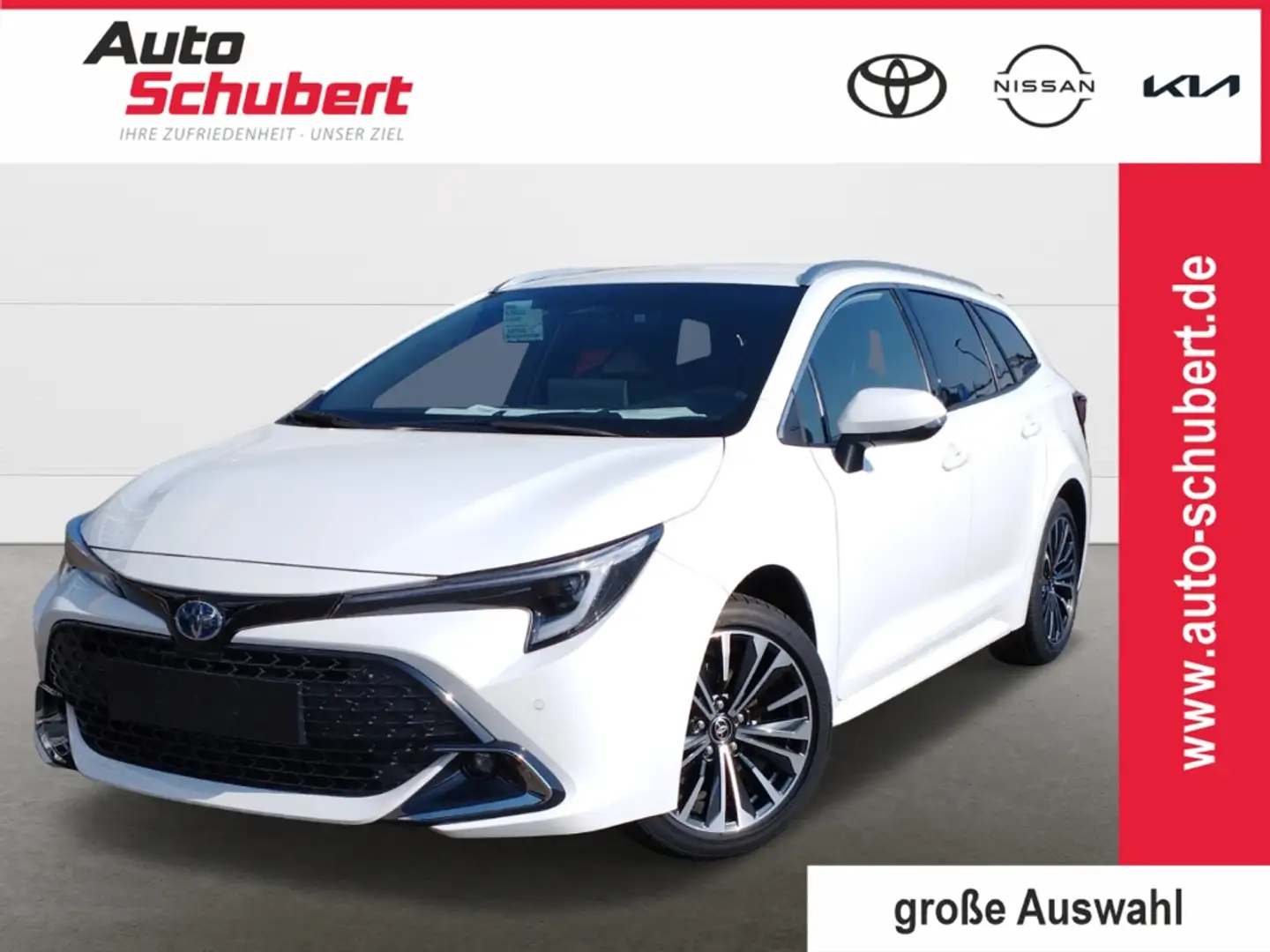 Toyota Corolla Touring Sports 2,0 l Team D Navi LED ACC El. Heckk Weiß - 1